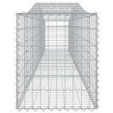 Lučne gabionske košare 20 kom 400x50x60/80 cm pocinčano željezo 3145940 Lučne gabionske košare 20 kom 400x50x60/80 cm pocinčano željezo 3145940
