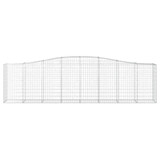 Lučne gabionske košare 6 kom 400x50x100/120cm pocinčano željezo 3145960 Lučne gabionske košare 6 kom 400x50x100/120cm pocinčano željezo 3145960