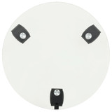 Pomični stalci za biljke 4 kom 28 cm od kaljenog stakla okrugli 3144028