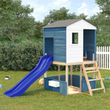Tobogan za igru plavi 175 x 38 x 23 cm od polipropilena 92308