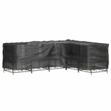 Navlaka za kutnu vrtnu garnituru sa 16 ušica 210x260x80 cm 319325 Navlaka za kutnu vrtnu garnituru sa 16 ušica 210x260x80 cm 319325