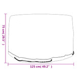 Navlake za vrtni namještaj 2 kom sa 6 ušica Ø 125x75 cm okrugle 3155343 Navlake za vrtni namještaj 2 kom sa 6 ušica Ø 125x75 cm okrugle 3155343
