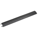 Rampe za zaštitu kabela 2 kom 98,5 cm crne 153107