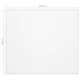 Zaštita za stol mat 100 x 90 cm 2 mm PVC 288260