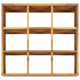 Povišena vrtna gredica za bilje od bagremovog drva 60x60x15 cm 46575