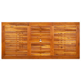 Vrtni blagovaonski stol (120-170) x 80 x 75 cm od drva bagrema 316568