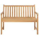 Vrtna klupa 114 cm od masivne tikovine 316622 Vrtna klupa 114 cm od masivne tikovine 316622