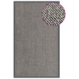 Čupavi otirač 90 x 150 svjetlosmeđi 326948