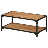 Stolić za kavu 90 x 45 x 35 cm od masivnog bagremovog drva 328264