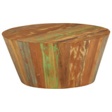 Stolić za kavu Ø 65 x 31 cm od masivnog obnovljenog drva 328301
