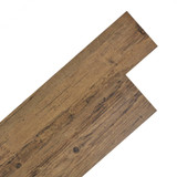 Samoljepljive podne obloge PVC 5,21 m² 2 mm smeđa boja oraha 330177