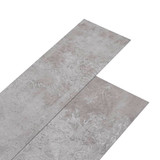 Samoljepljive podne obloge PVC 5,21 m² 2 mm zemljano sive 330194