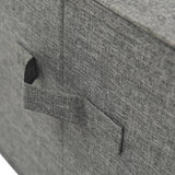 Kutija za pohranu od tkanine 50 x 30 x 25 cm antracit 332912 Kutija za pohranu od tkanine 50 x 30 x 25 cm antracit 332912