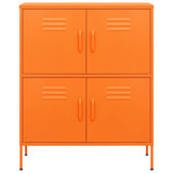 Ormarić za pohranu narančasti 80 x 35 x 101,5 cm čelični 336138 Ormarić za pohranu narančasti 80 x 35 x 101,5 cm čelični 336138