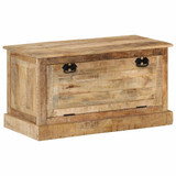 Klupa za pohranu cipela 85 x 40 x 45 cm od masivnog drva manga 337827 Klupa za pohranu cipela 85 x 40 x 45 cm od masivnog drva manga 337827