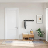 Perivi tepih 80 x 300 cm sivi protuklizni 337935