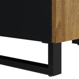 Komoda s 4 vrata 60 x 33 x 75 cm od masivnog drva manga 352920 Komoda s 4 vrata 60 x 33 x 75 cm od masivnog drva manga 352920