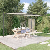 Sjenica bijela 3 x 3 m 180 g/m² od tkanine i čelika 362461