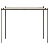 Sjenica bijela 3 x 3 m 180 g/m² od tkanine i čelika 362461