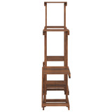 Stalak za cvijeće 95 x 25 x 96 cm od masivne jelovine 362861