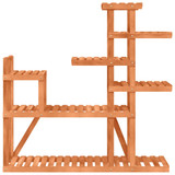 Stalak za cvijeće 110 x 25 x 111 cm od masivne jelovine 362868