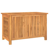 Vrtna kutija za pohranu s vrećom 90x50x58 cm masivna tikovina 363270