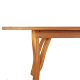 Vrtni stol 200 x 90 x 75 cm od masivnog bagremovog drva 363309