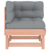 Kutna sofa od masivnog drva duglazije s jastucima 825427 Kutna sofa od masivnog drva duglazije s jastucima 825427