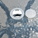 5-dijelni vrtni blagovaonski set čelični crni 43318