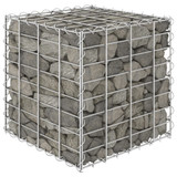 Kockasta gabionska povišena gredica od čelične žice 40x40x40 cm 145649 Kockasta gabionska povišena gredica od čelične žice 40x40x40 cm 145649