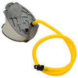 Gimnastički valjak na napuhavanje s crpkom 100x60 cm PVC zeleni 92713