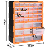 Organizator s 39 ladica 38 x 16 x 47 cm 147585