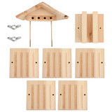 314814  Bee Hotel Solid Firwood 22x20x20 cm 314814