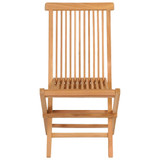 5-dijelni vrtni blagovaonski set od masivne tikovine 3059583