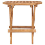 Sklopivi vrtni stol 50 x 50 x 50 cm od masivne tikovine 315452