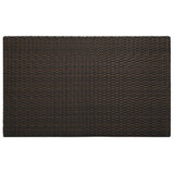 7-dijelni vrtni barski set od poliratana s jastucima smeđi 3064783 7-dijelni vrtni barski set od poliratana s jastucima smeđi 3064783