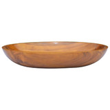 Umivaonik od masivne tikovine 60 x 40 x 10 cm 326162