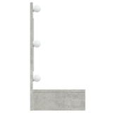 Kupaonski ormarić s LED ogledalom boja betona 90 x 31,5 x 62 cm 808895 Kupaonski ormarić s LED ogledalom boja betona 90 x 31,5 x 62 cm 808895