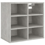 Ormarići za cipele 2 kom Siva betona 52,5 x 30 x 50 cm 808693