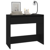 Konzolni stol crni 89 x 41 x 76,5 cm čelični 809567 Konzolni stol crni 89 x 41 x 76,5 cm čelični 809567
