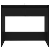 Konzolni stol crni 89 x 41 x 76,5 cm čelični 809567 Konzolni stol crni 89 x 41 x 76,5 cm čelični 809567