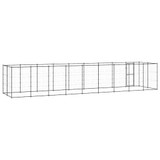 Vanjski kavez za pse čelični 21,78 m² 3082301 Vanjski kavez za pse čelični 21,78 m² 3082301