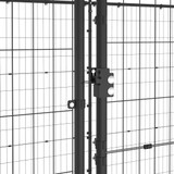 Vanjski kavez za pse čelični 21,78 m² 3082301 Vanjski kavez za pse čelični 21,78 m² 3082301