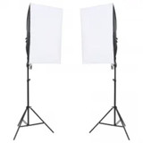 Fotografska oprema sa setom svjetala, pozadinom i reflektorom 3094756