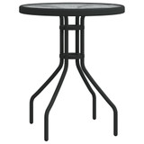 3-dijelni vrtni bistro set crni 318774