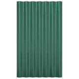 Krovni paneli 36 kom od čelika obloženog prahom zeleni 60x36 cm 319128 Krovni paneli 36 kom od čelika obloženog prahom zeleni 60x36 cm 319128