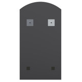 Ogledalo s LED svjetlima 90 x 45 cm stakleno u obliku luka 3102978 Ogledalo s LED svjetlima 90 x 45 cm stakleno u obliku luka 3102978