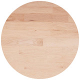 Okrugla stolna ploča Ø 40 x 1,5 cm od netretirane hrastovine 342894