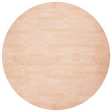 Okrugla stolna ploča Ø70x1,5 cm od netretirane hrastovine 342897