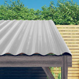 Krovni paneli 12 kom čelik obložen prahom srebrni 80x36 cm 319137 Krovni paneli 12 kom čelik obložen prahom srebrni 80x36 cm 319137